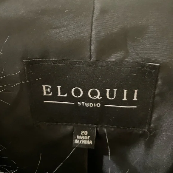 Faux fur jacket - Picture 4 of 5